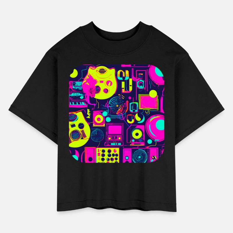 80er Retro Radio Star Neon Party