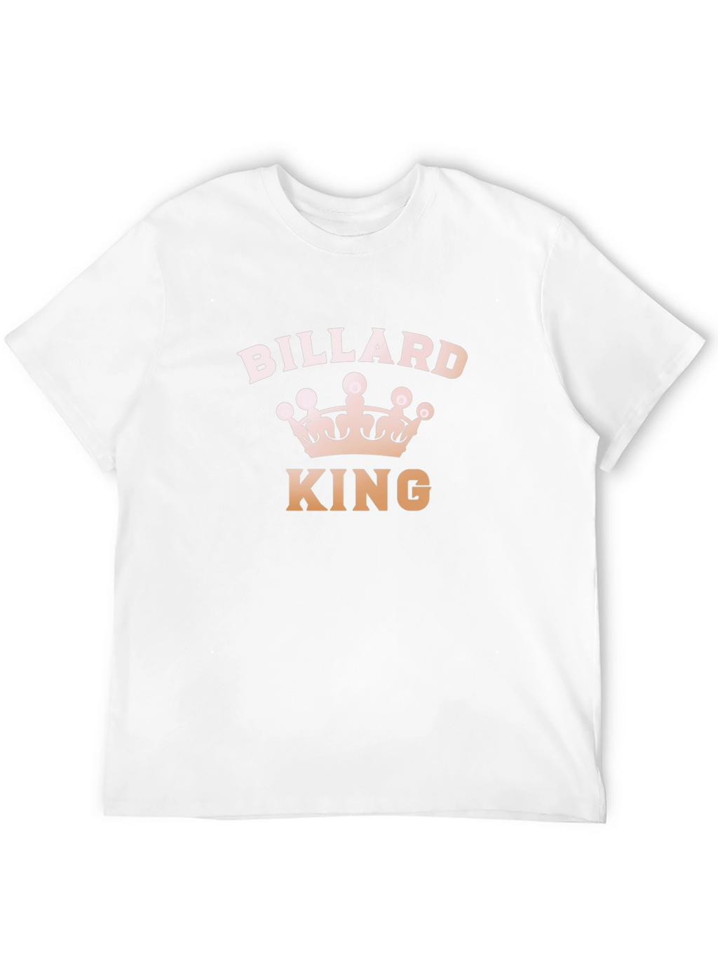 Billiard King Graphic T-Shirt - Pool Player Tee