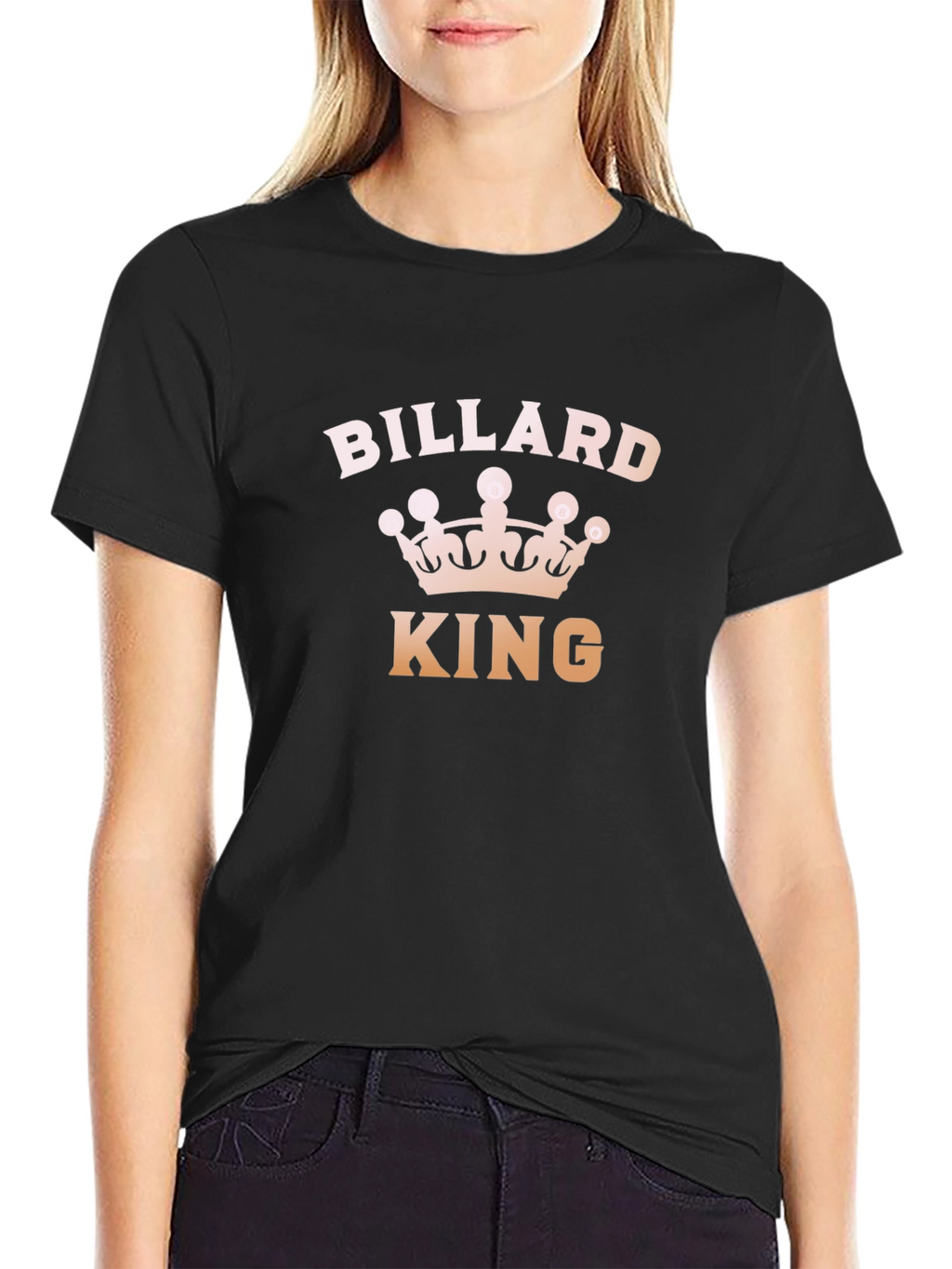 Billiard King Graphic T-Shirt - Pool Player Tee