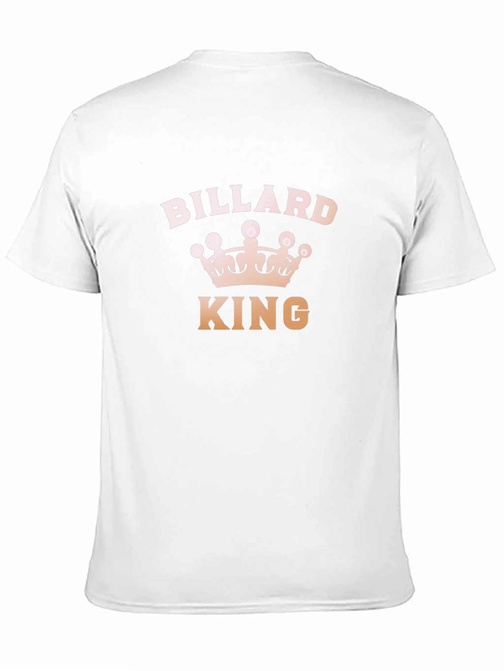 Billiard King Graphic T-Shirt - Pool Player Tee