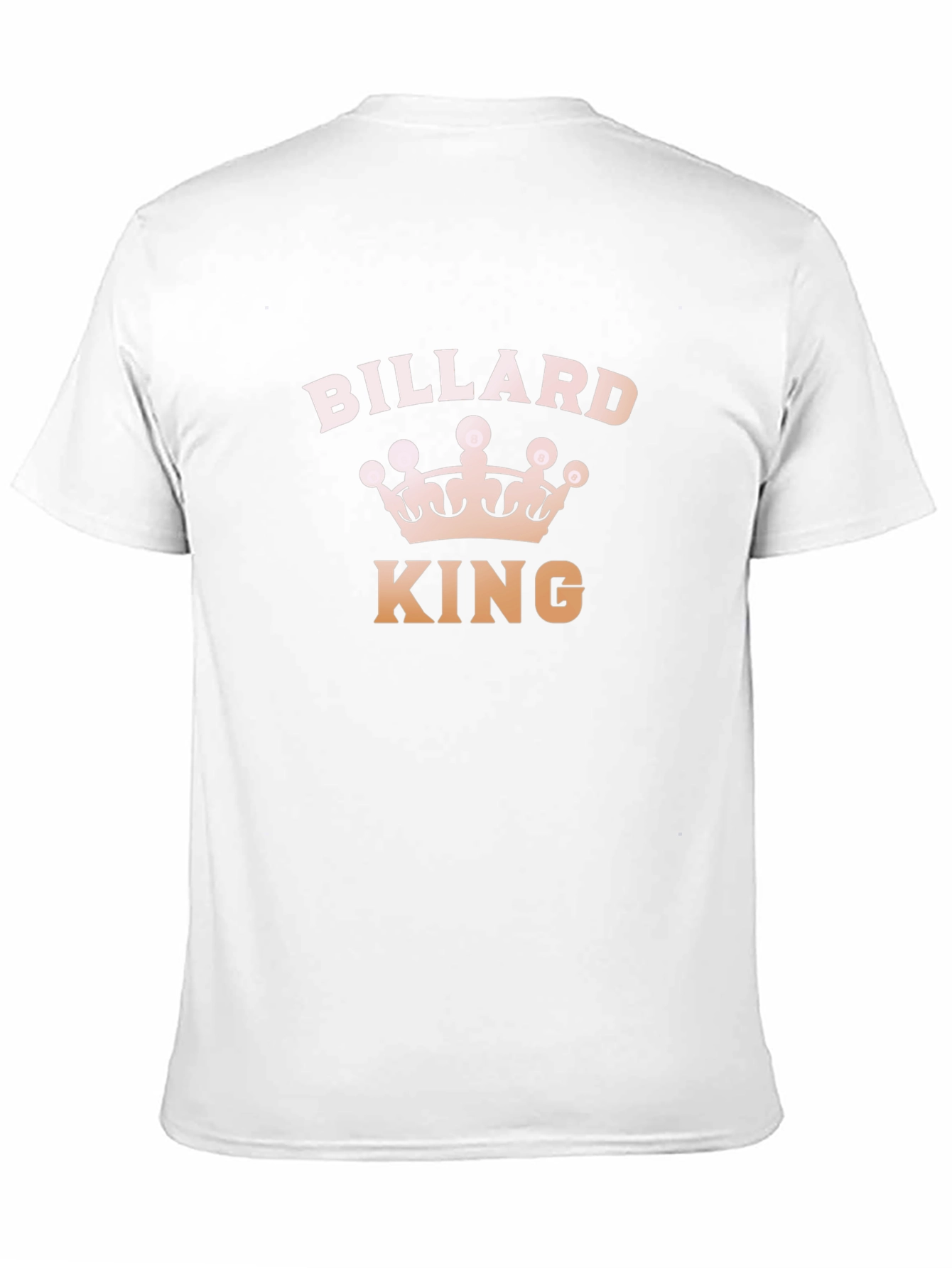 Billiard King Graphic T-Shirt - Pool Player Tee
