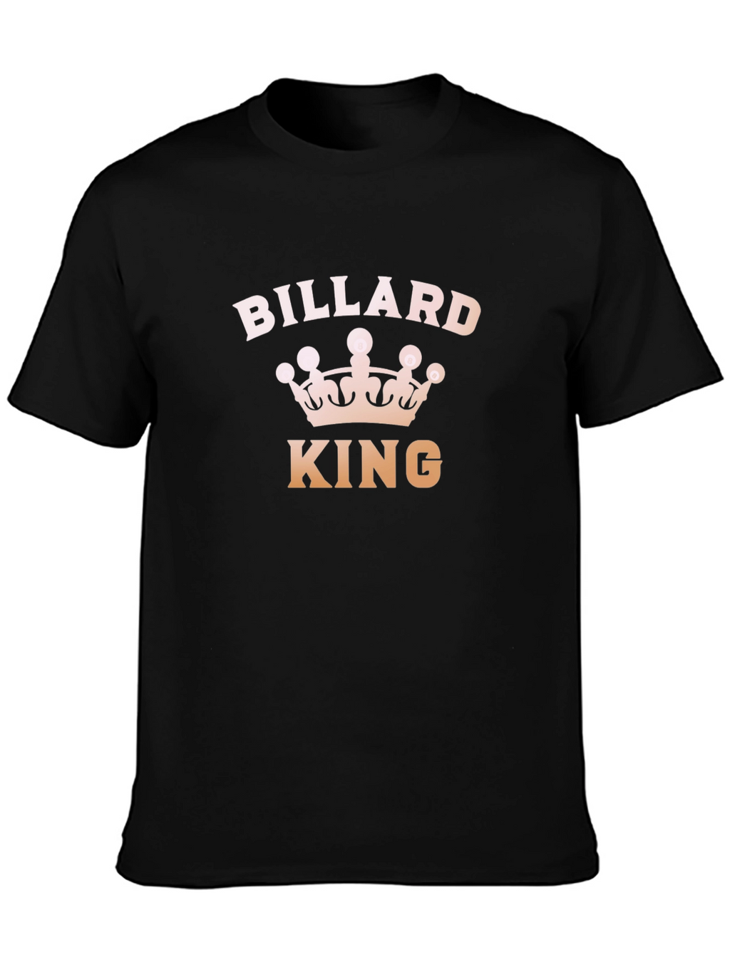Billiard King Graphic T-Shirt - Pool Player Tee