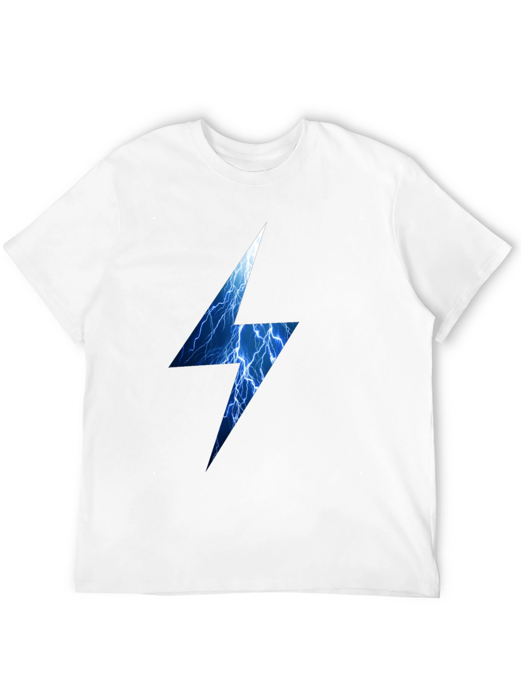 Electric Lightning Bolt Black T-Shirt