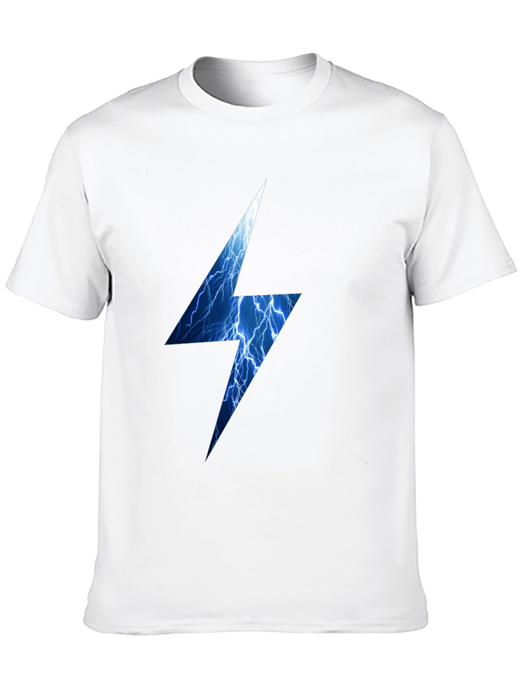 Electric Lightning Bolt Black T-Shirt