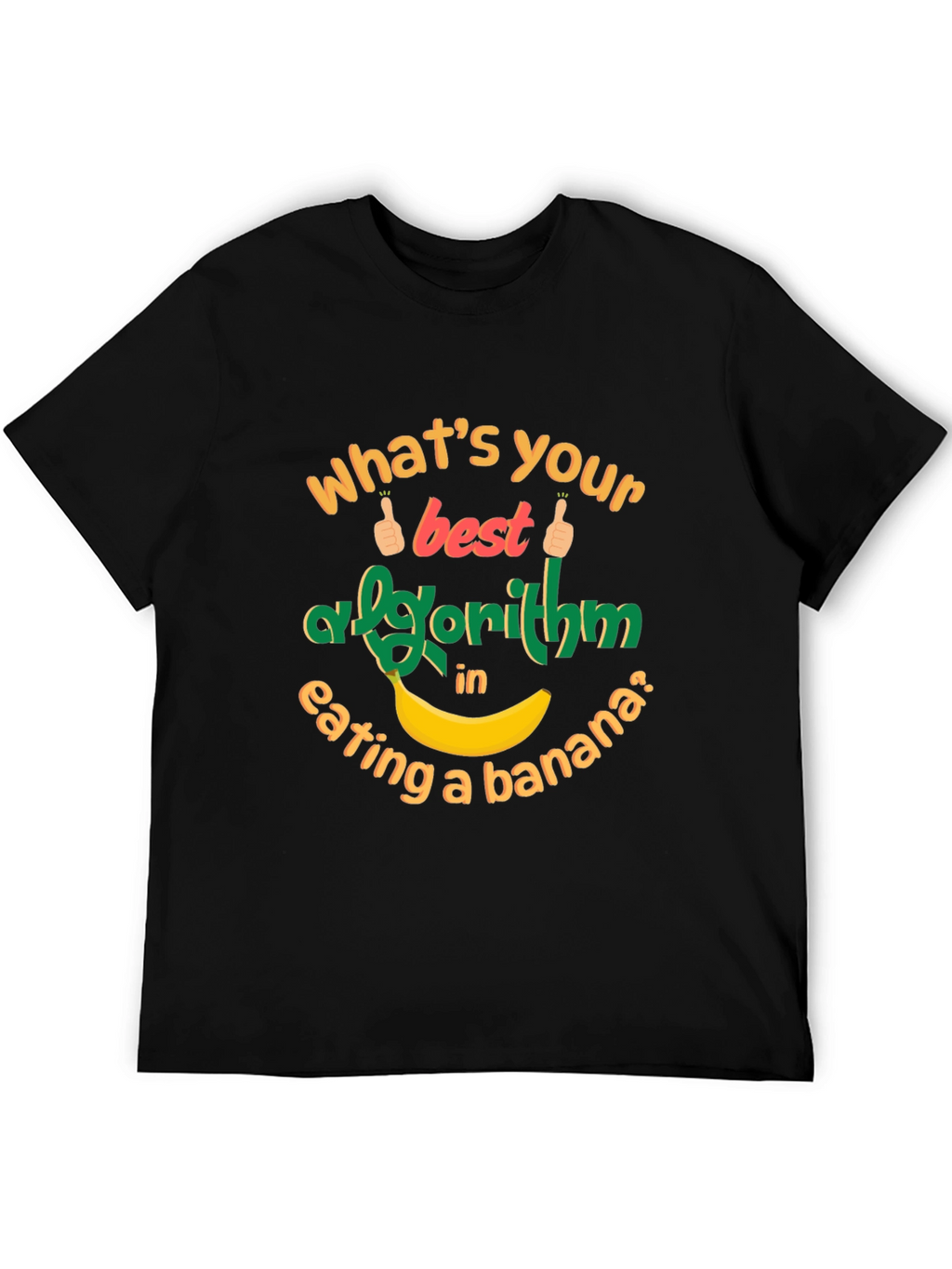 Algorithm Banana Eating T-Shirt