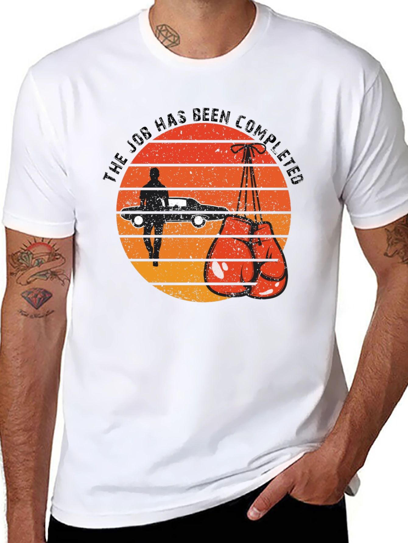 The Job Completed Graphic Tee