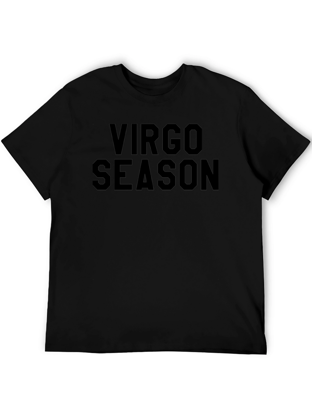 Virgo Season Black T-Shirt
