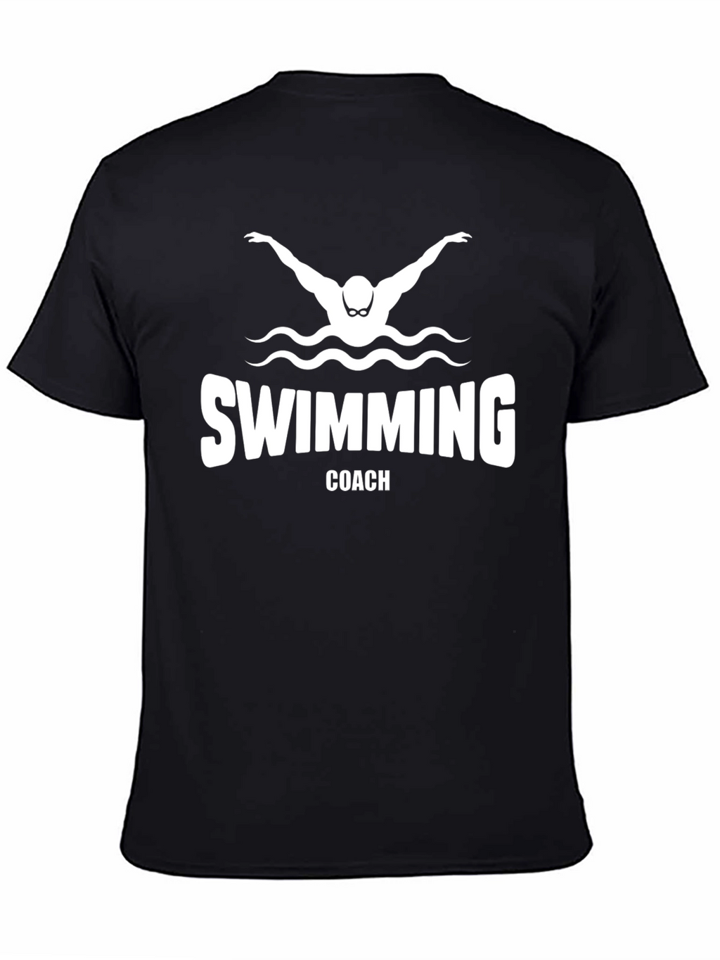 Swimming Coach Graphic T-Shirt