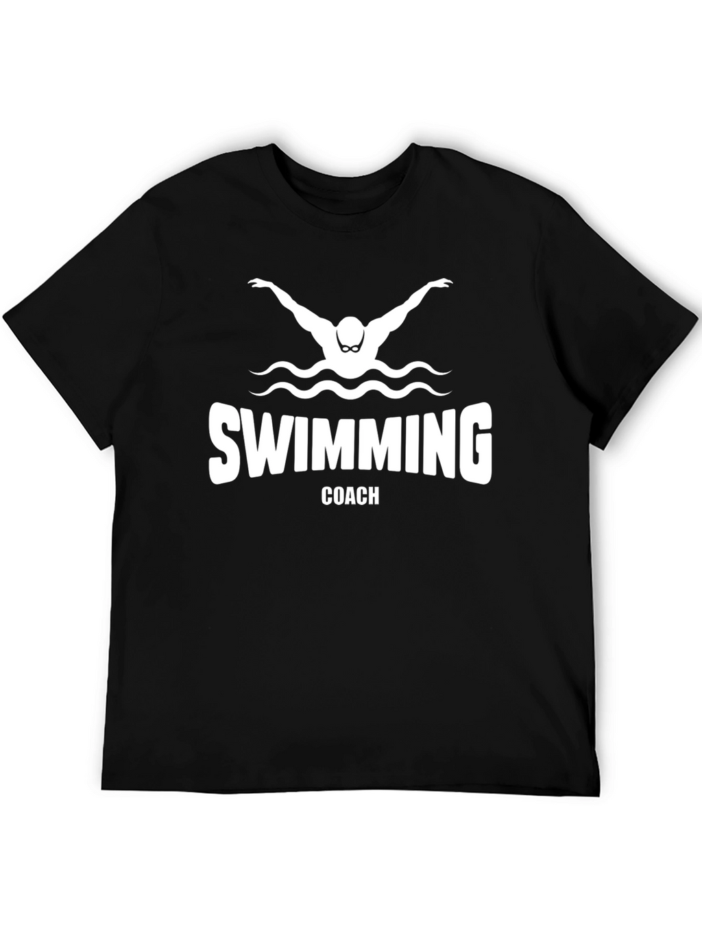 Swimming Coach Graphic T-Shirt