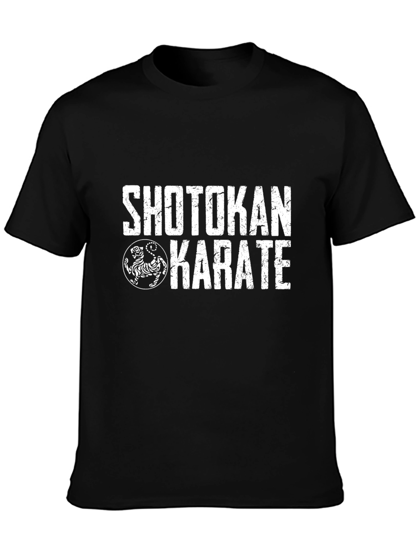 Shotokan Karate Black T-Shirt Martial Arts Graphic Tee