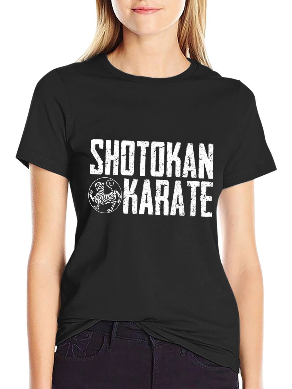 Shotokan Karate Black T-Shirt Martial Arts Graphic Tee