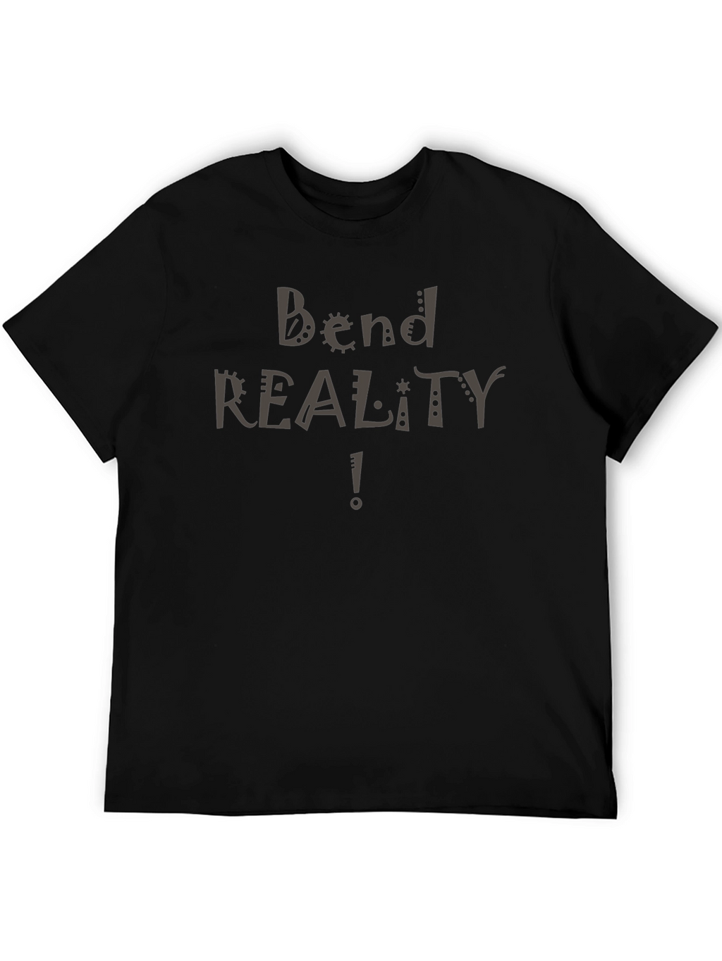 Bend Reality Graphic Tee - Funny Novelty T-Shirt