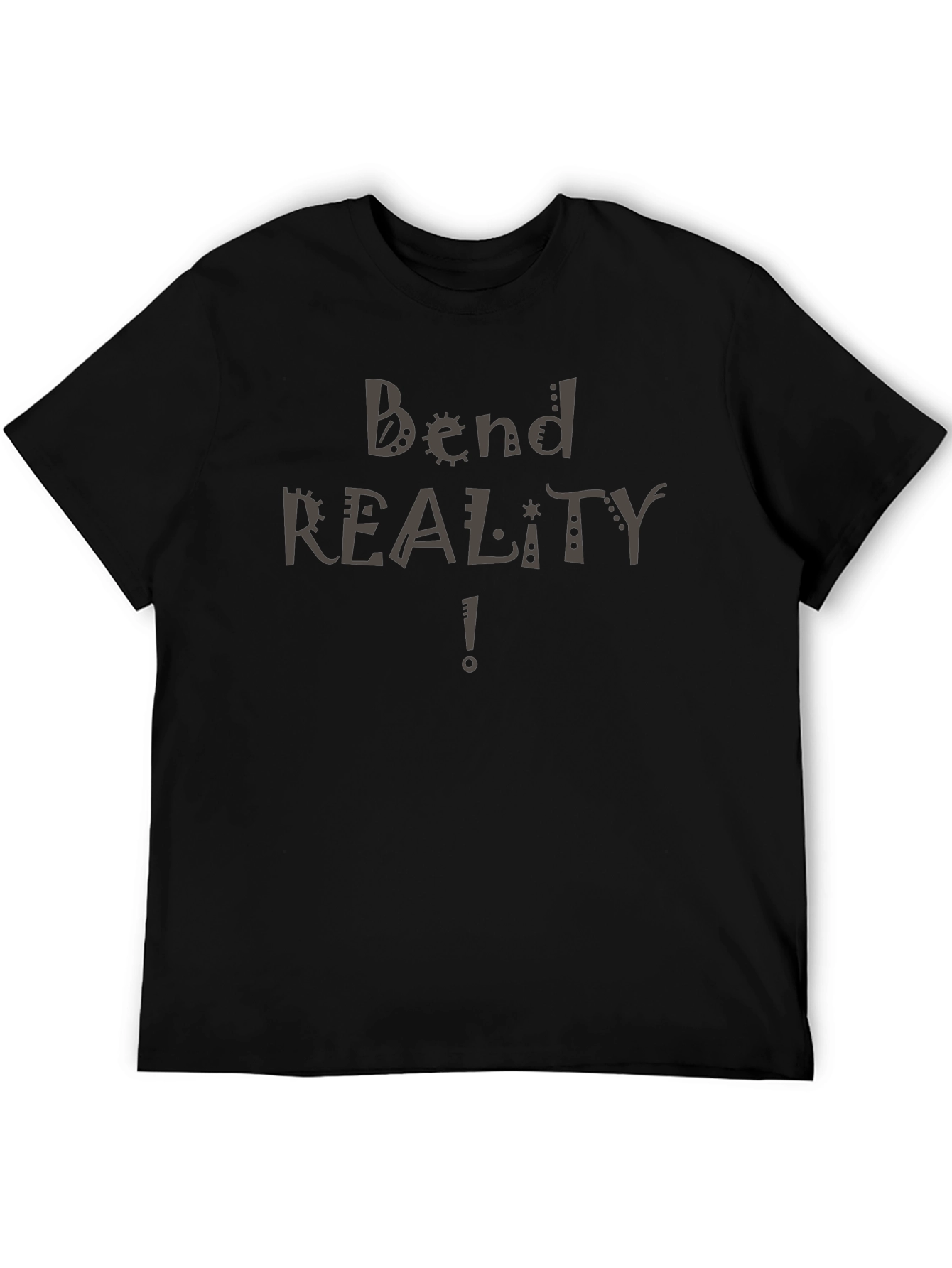 Bend Reality Graphic Tee - Funny Novelty T-Shirt