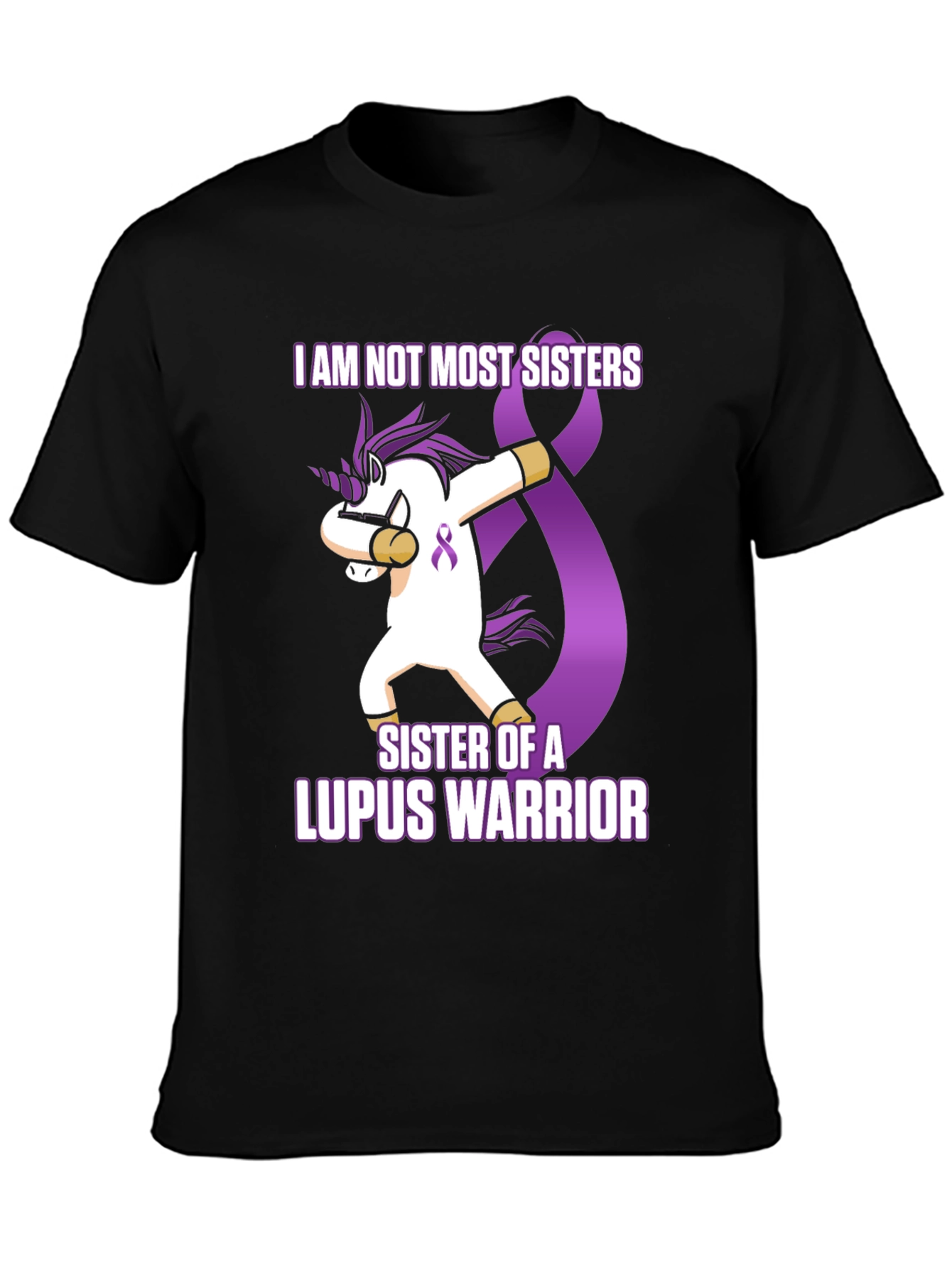 Lupus Warrior Sister Unicorn T-Shirt