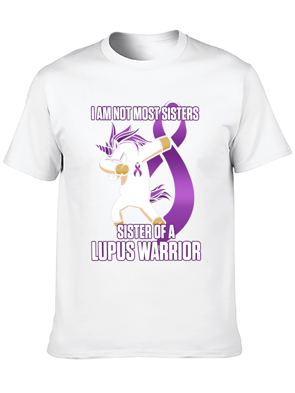 Lupus Warrior Sister Unicorn T-Shirt