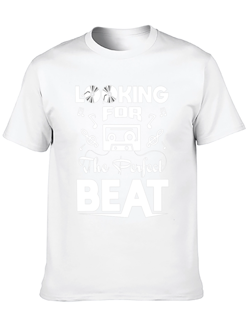 Looking for the Perfect Beat Black Graphic Tee