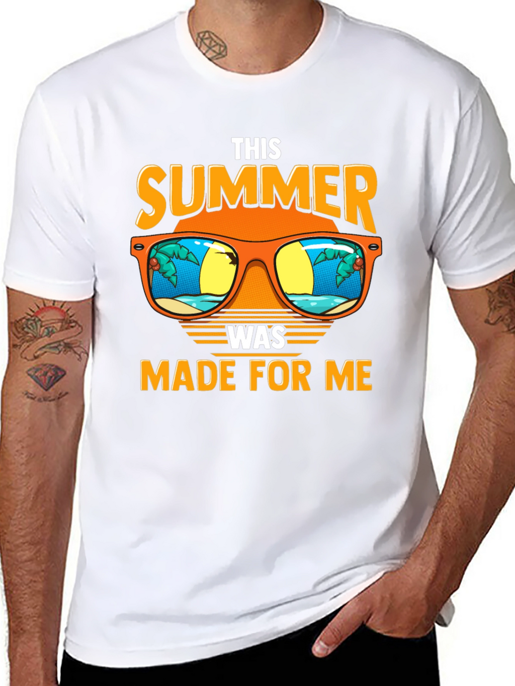 Summer Vacation T-Shirt | Sunglasses Graphic