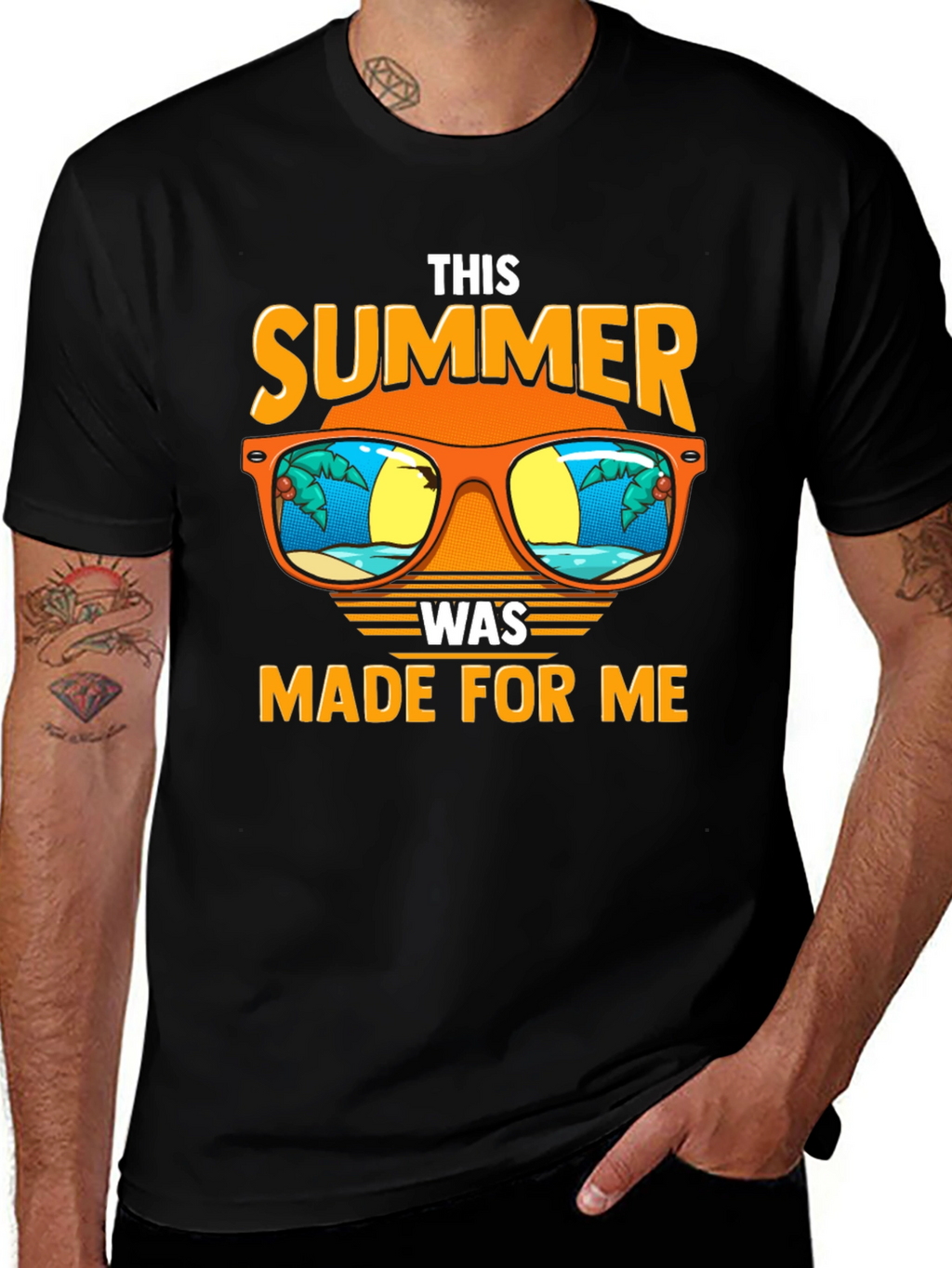 Summer Vacation T-Shirt | Sunglasses Graphic