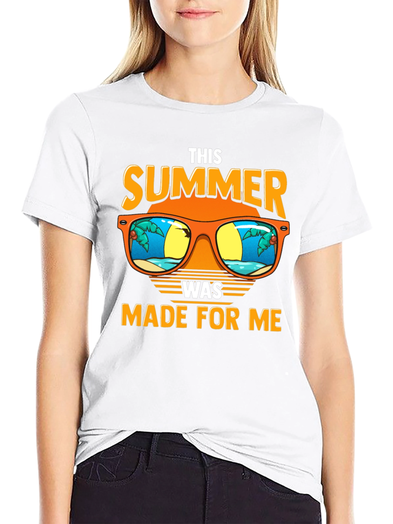 Summer Vacation T-Shirt | Sunglasses Graphic