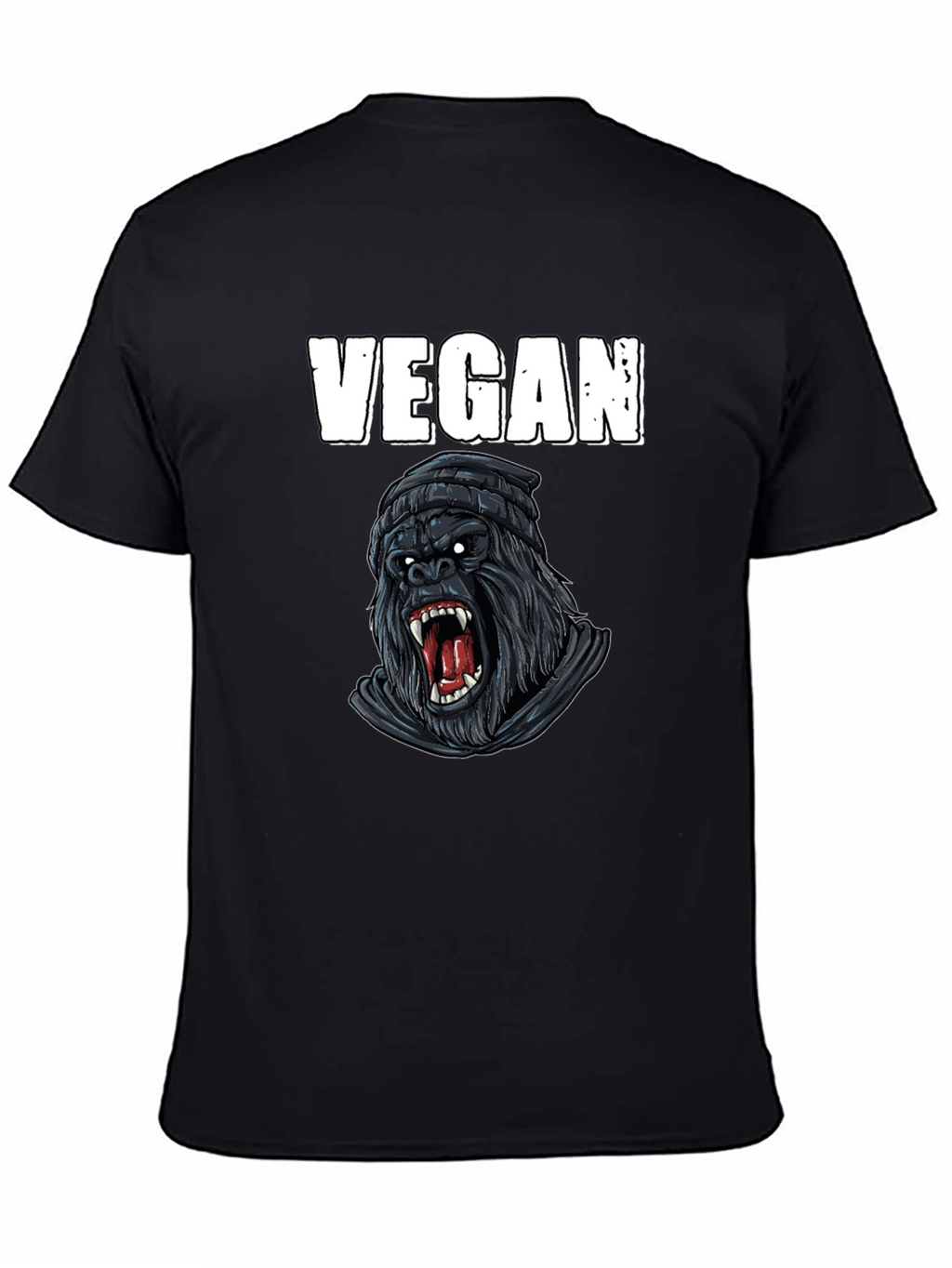 Vegan Gorilla Graphic T-Shirt