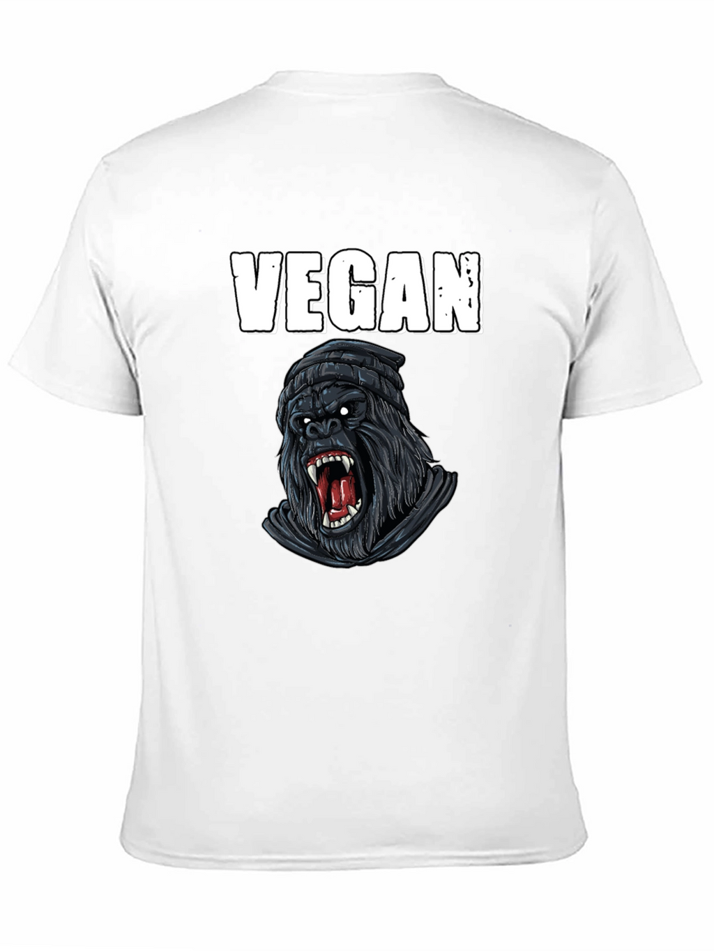 Vegan Gorilla Graphic T-Shirt