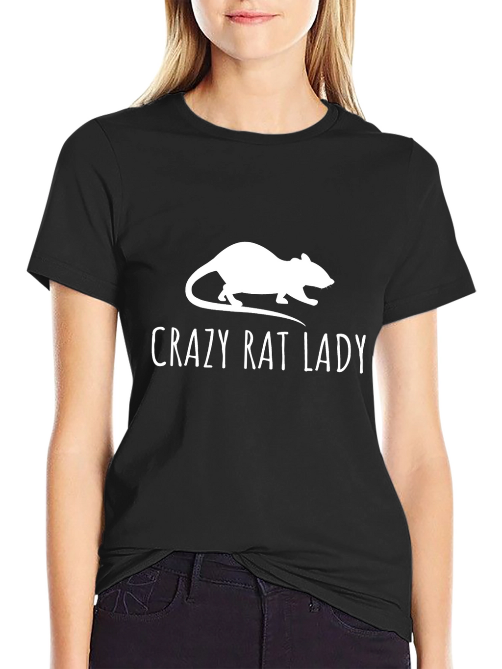 Crazy Rat Lady T-Shirt - Funny Pet Owner Tee