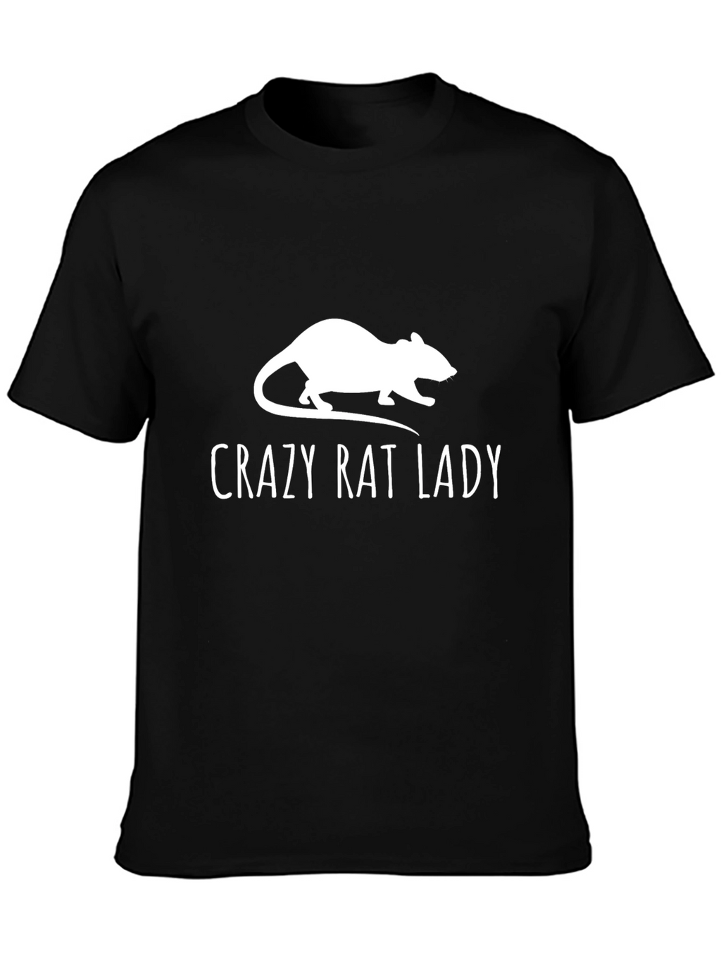 Crazy Rat Lady T-Shirt - Funny Pet Owner Tee