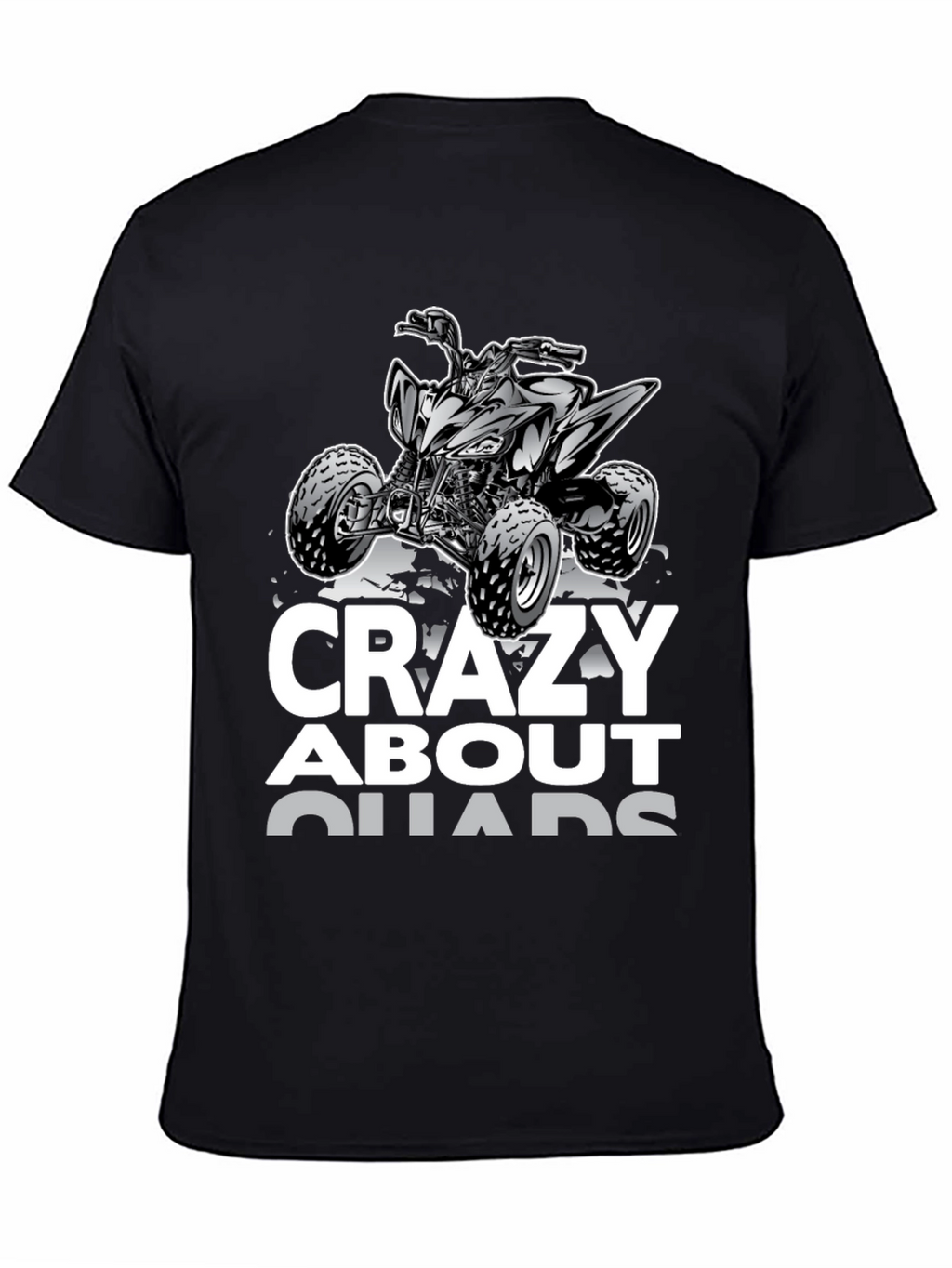 Crazy About Quads Graphic T-Shirt