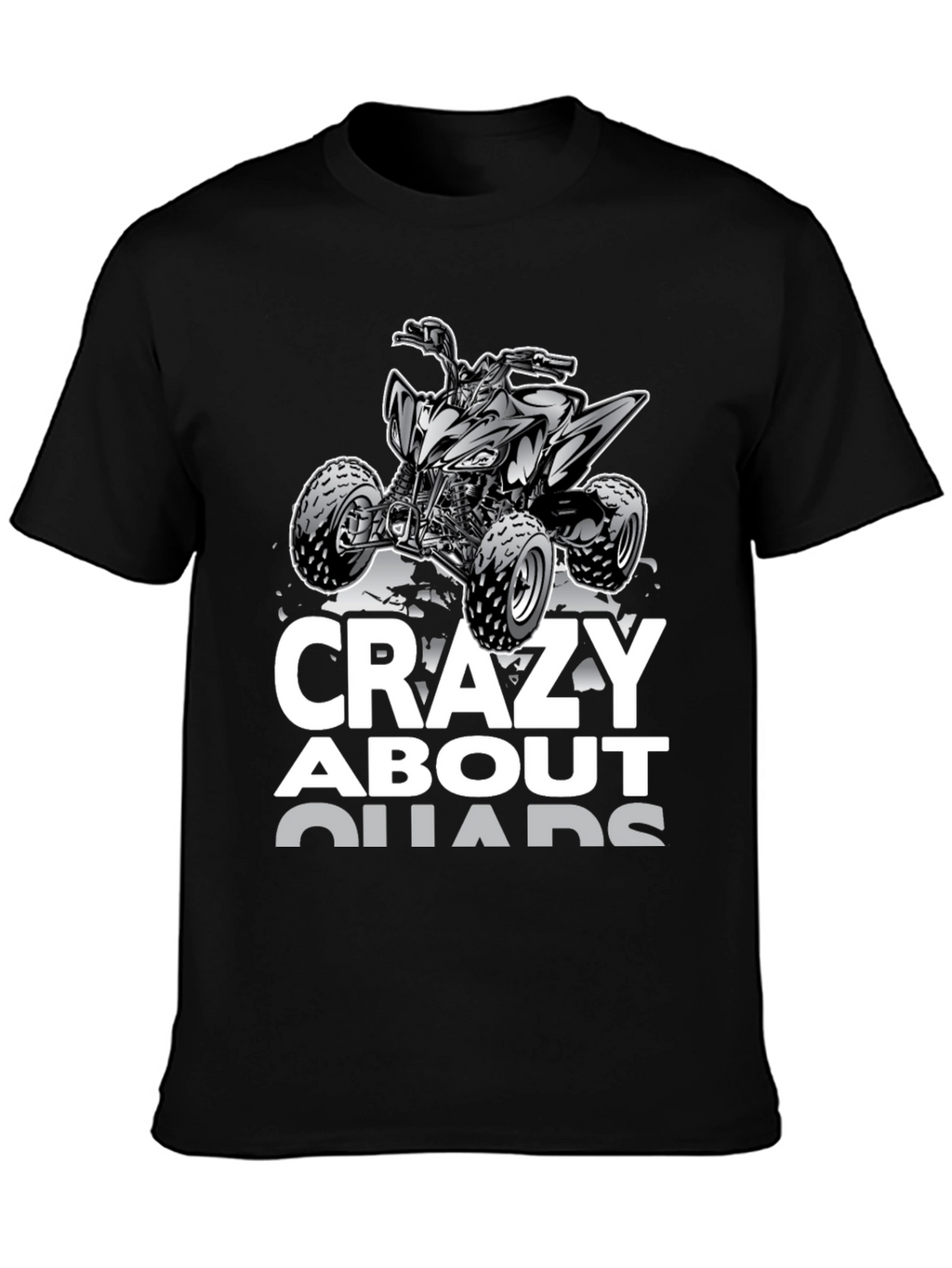 Crazy About Quads Graphic T-Shirt