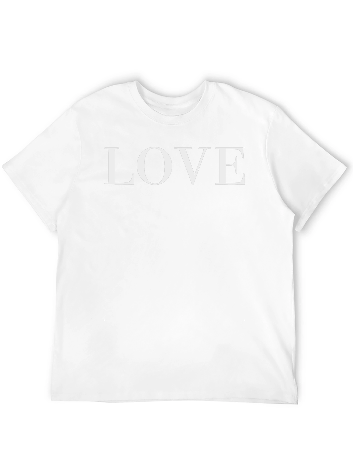 Love T-Shirt - Stylish Black Graphic Tee