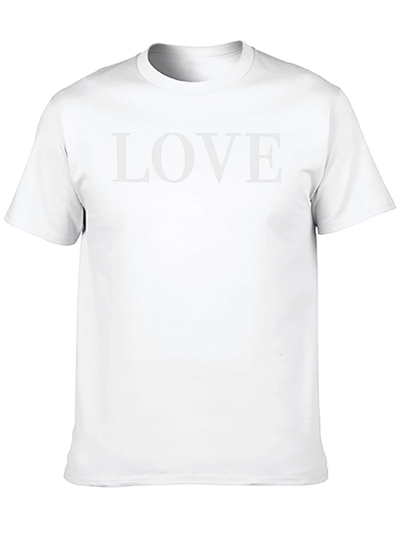 Love T-Shirt - Stylish Black Graphic Tee