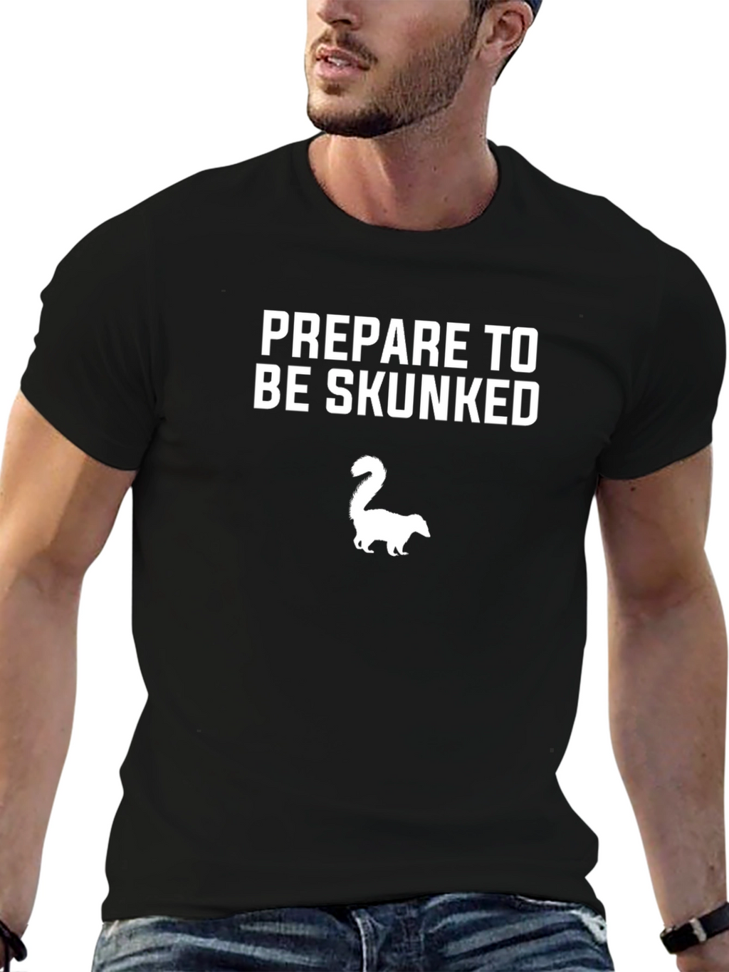 Prepare to be Skunked Graphic T-Shirt