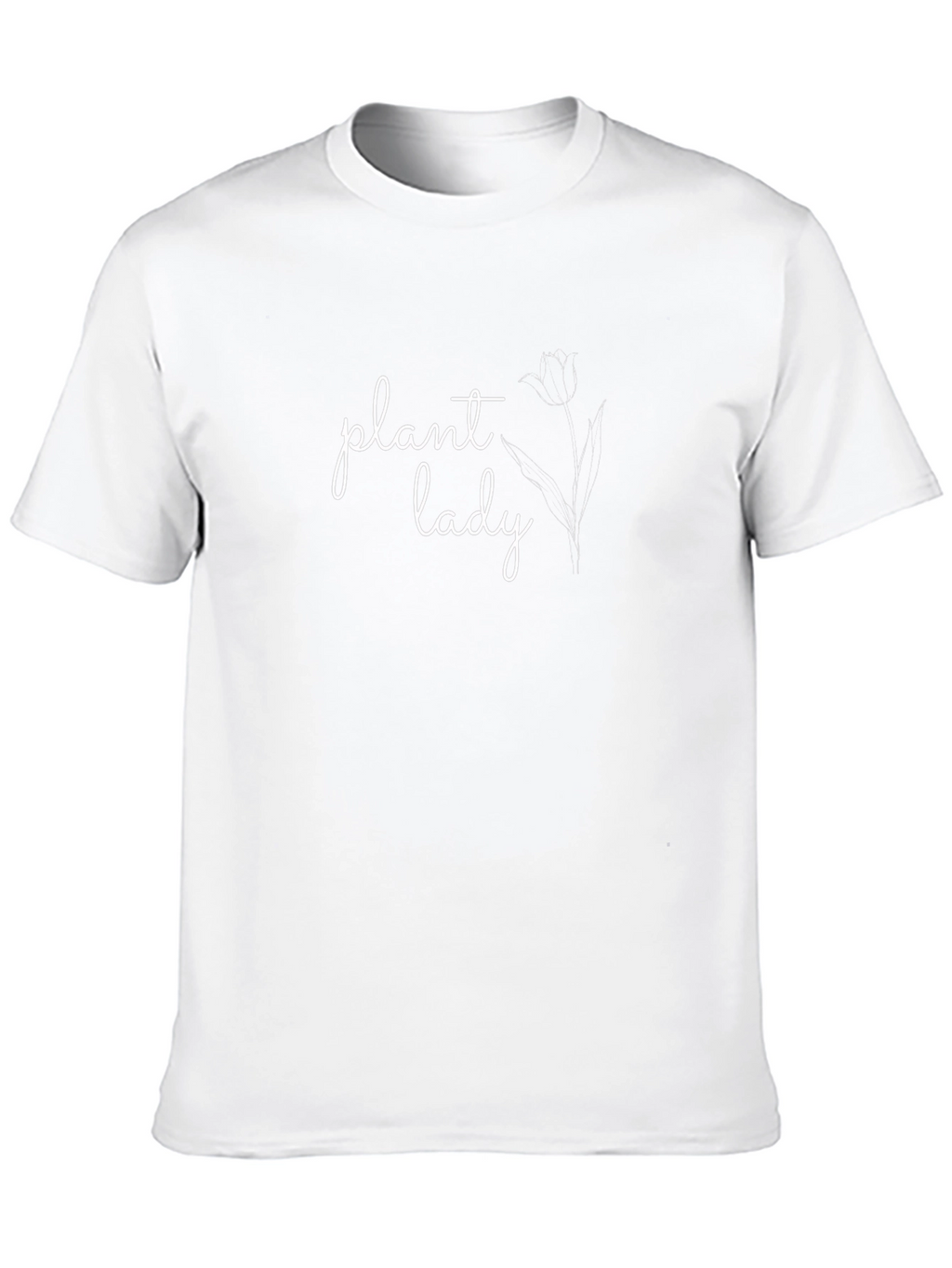 Plant Lady Black Graphic Tee