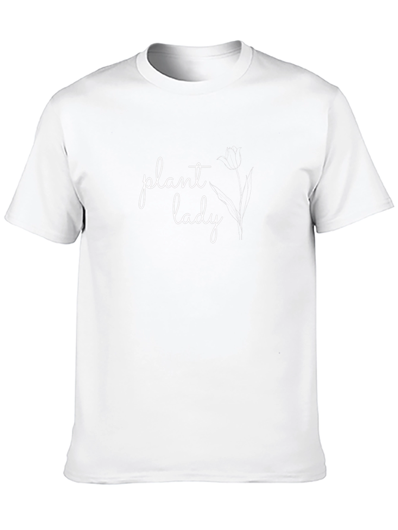 Plant Lady Black Graphic Tee