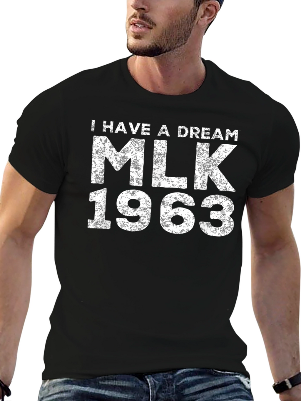 I Have a Dream MLK 1963 Black T-Shirt