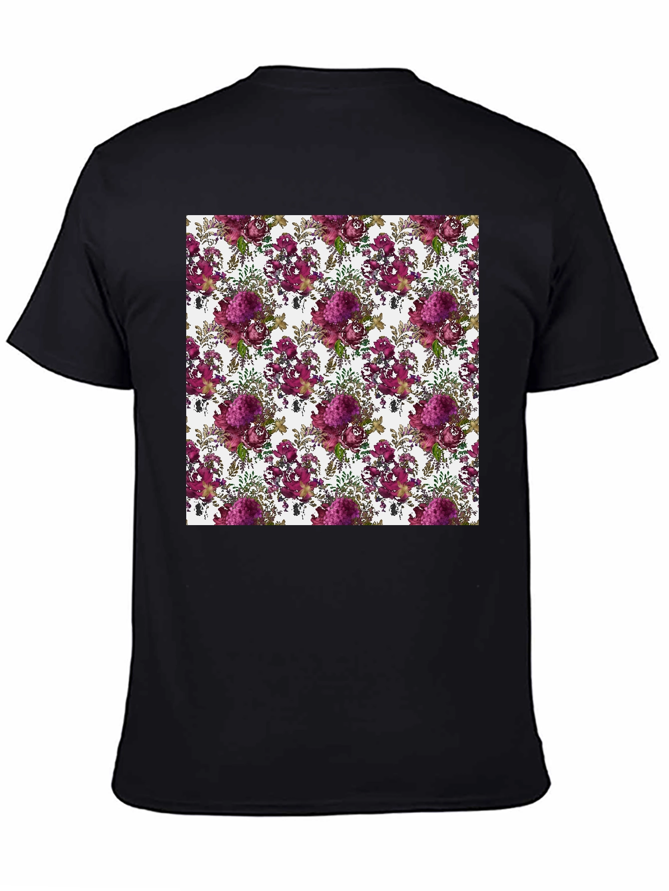 Floral Pattern T-Shirt - Stylish Comfort