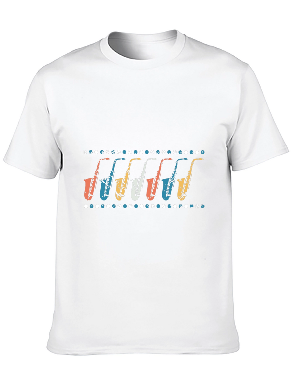 Retro Saxophone Graphic Tee