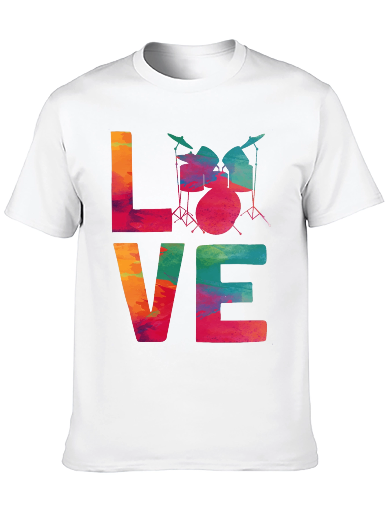 Love Drums T-Shirt - Musician Tee
