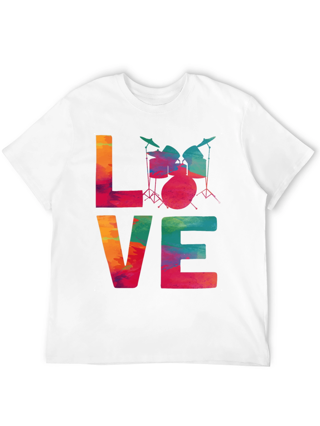 Love Drums T-Shirt - Musician Tee