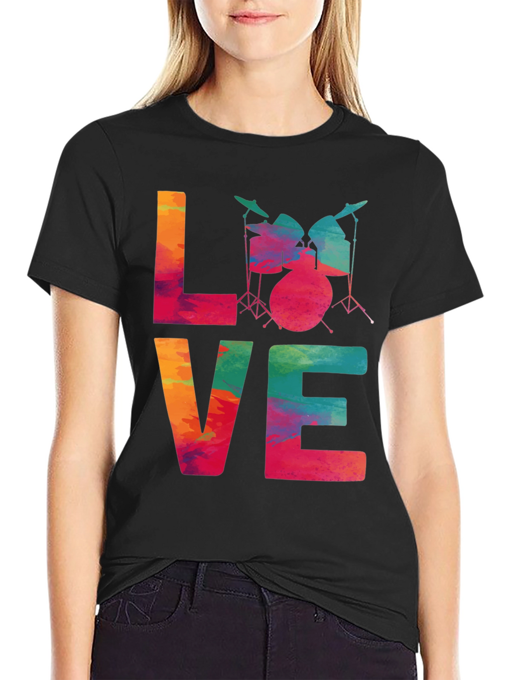 Love Drums T-Shirt - Musician Tee