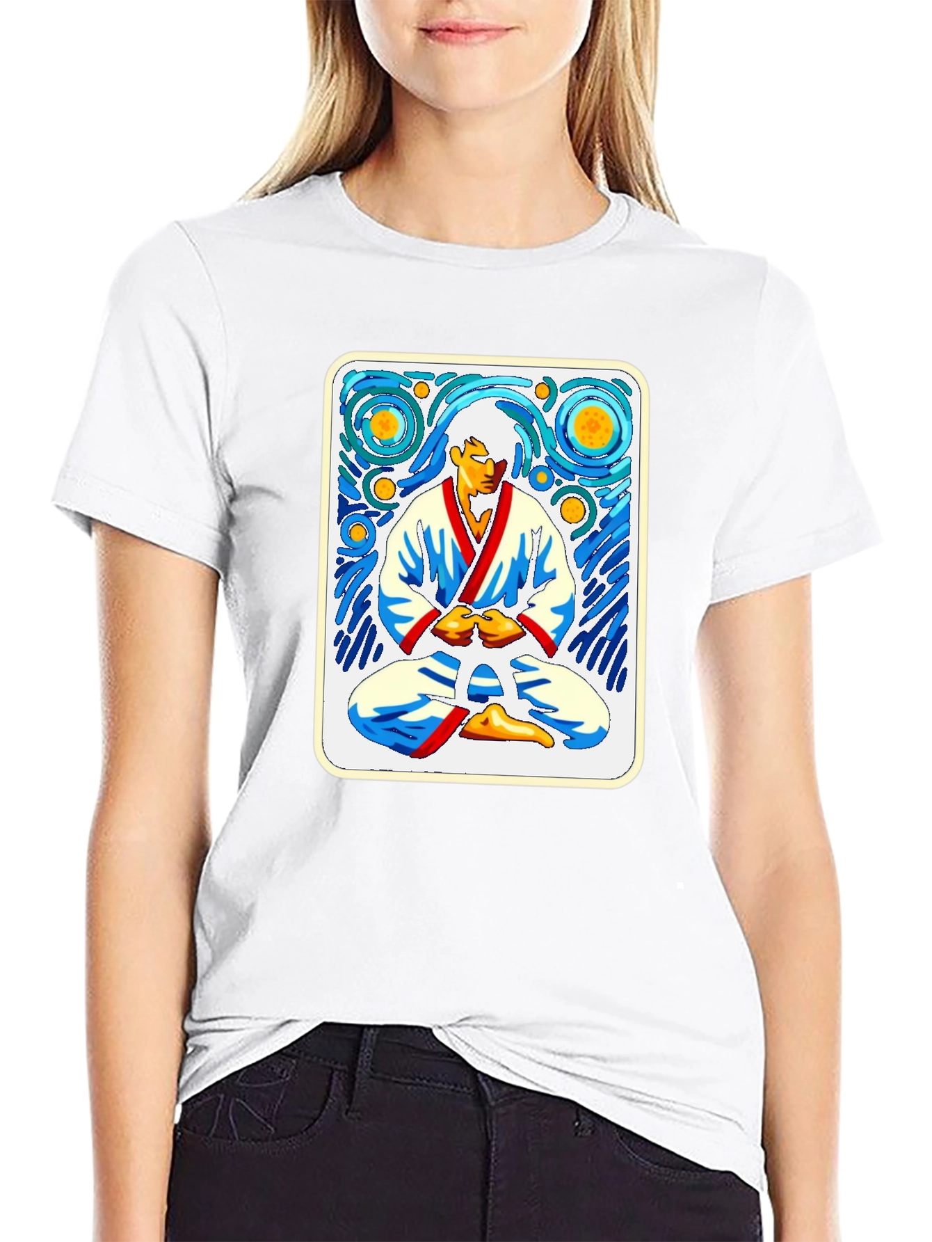 Starry Night Karate T-Shirt