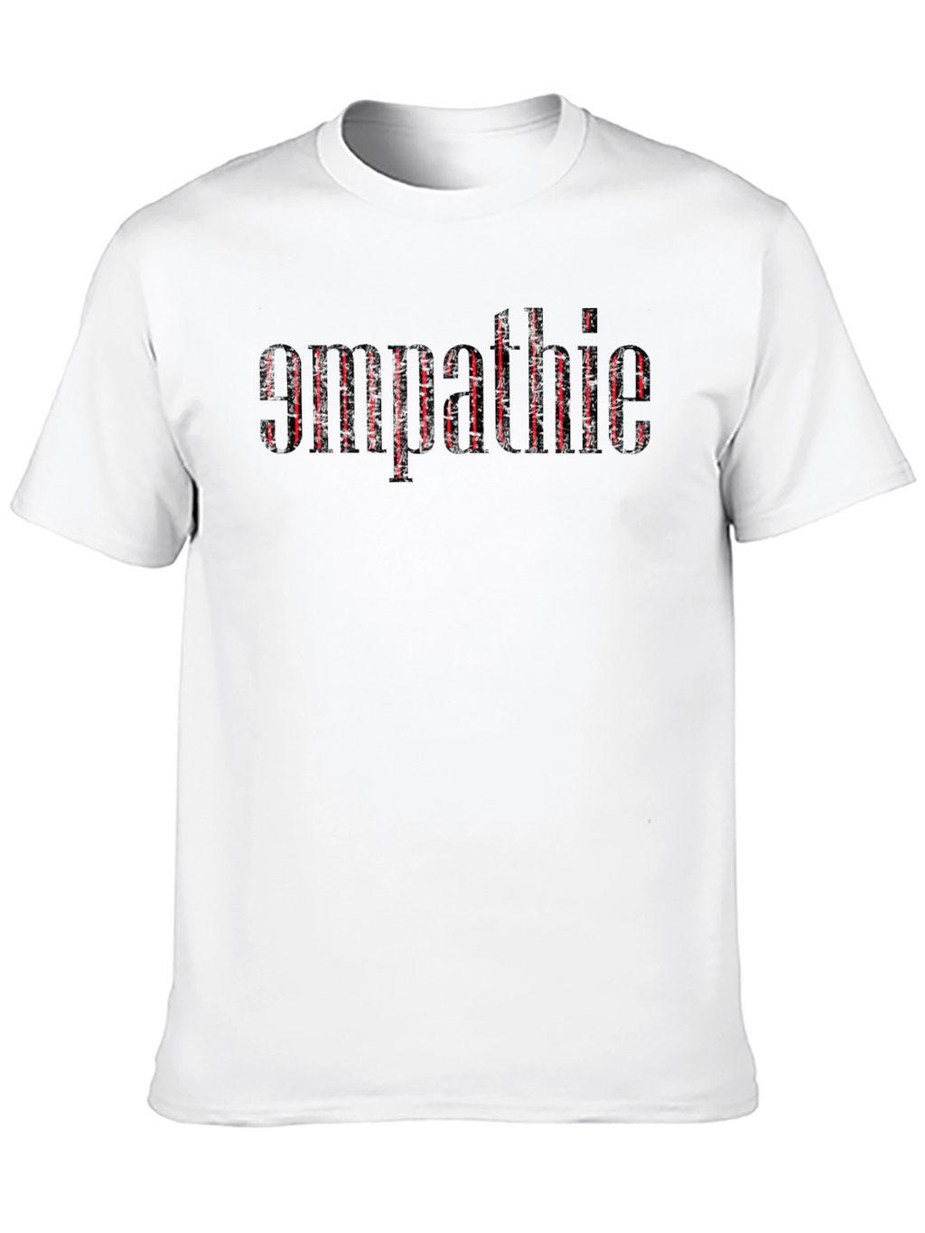 Empathie Graphic Print Black T-Shirt