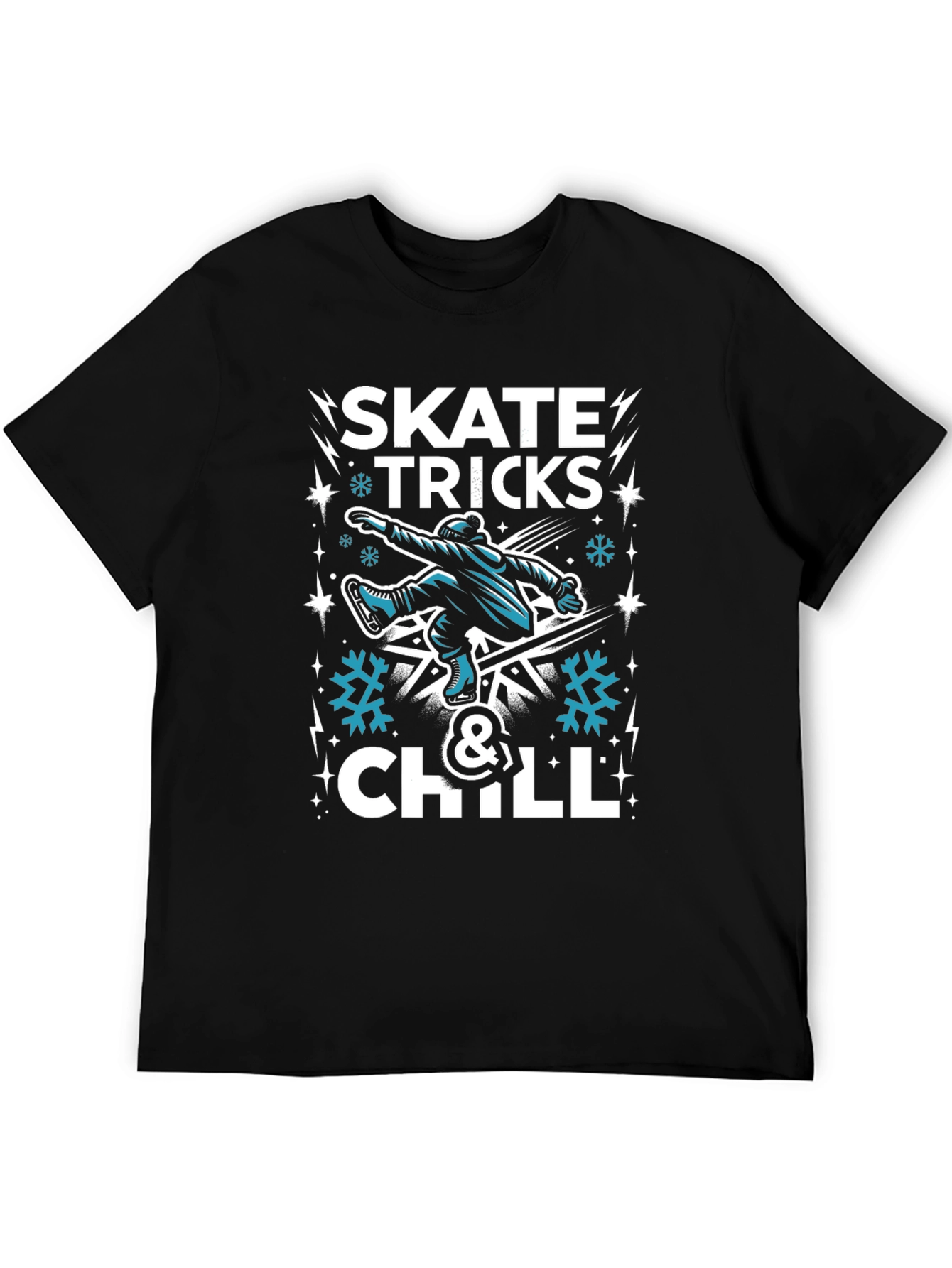 Skate Tricks & Chill Graphic T-Shirt