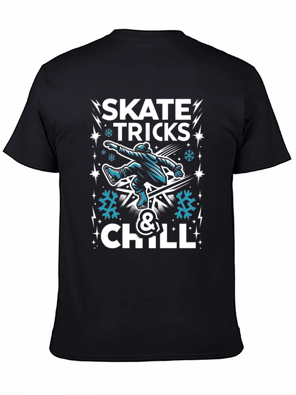 Skate Tricks & Chill Graphic T-Shirt