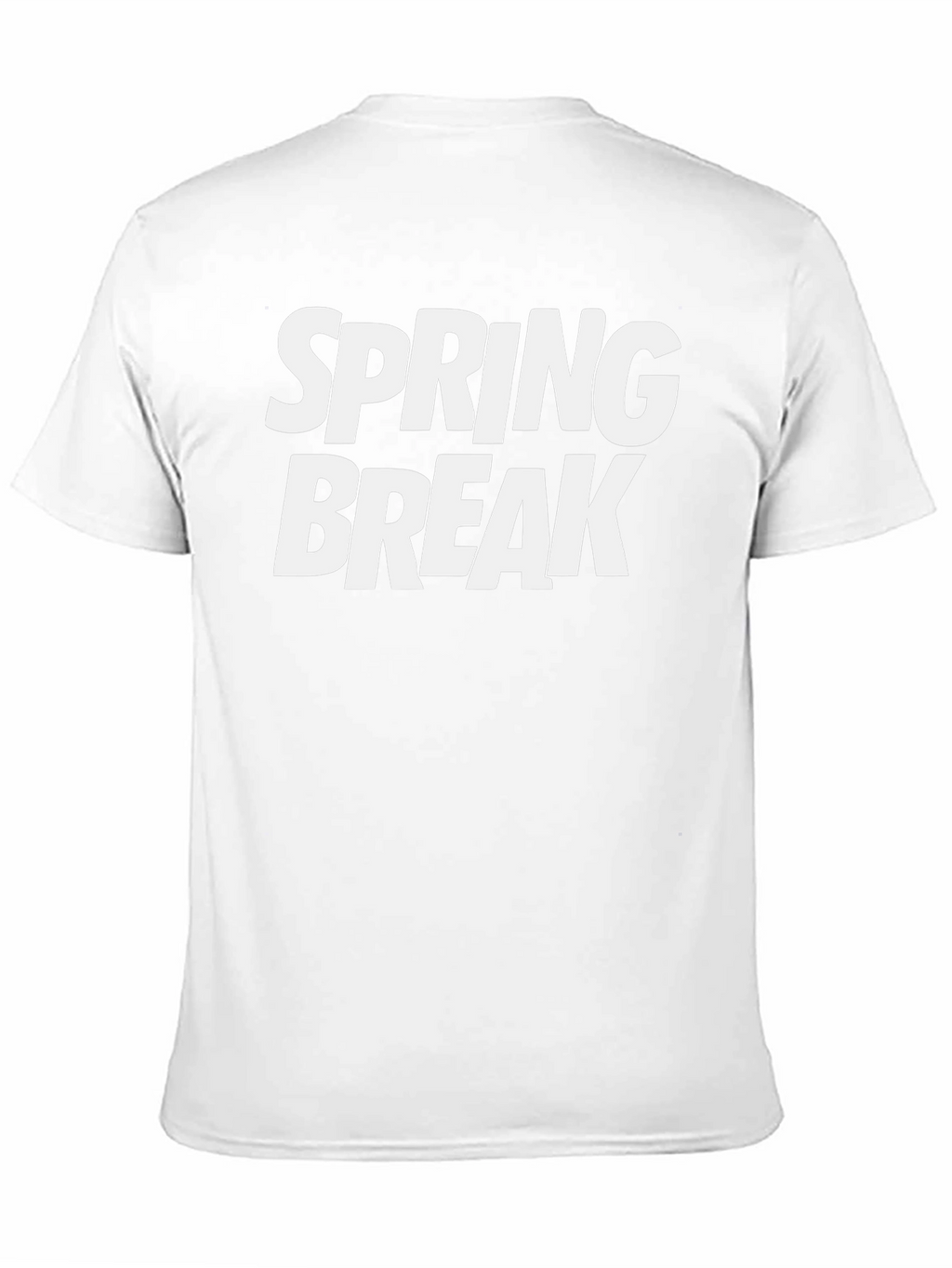 Spring Break Graphic T-Shirt - Black