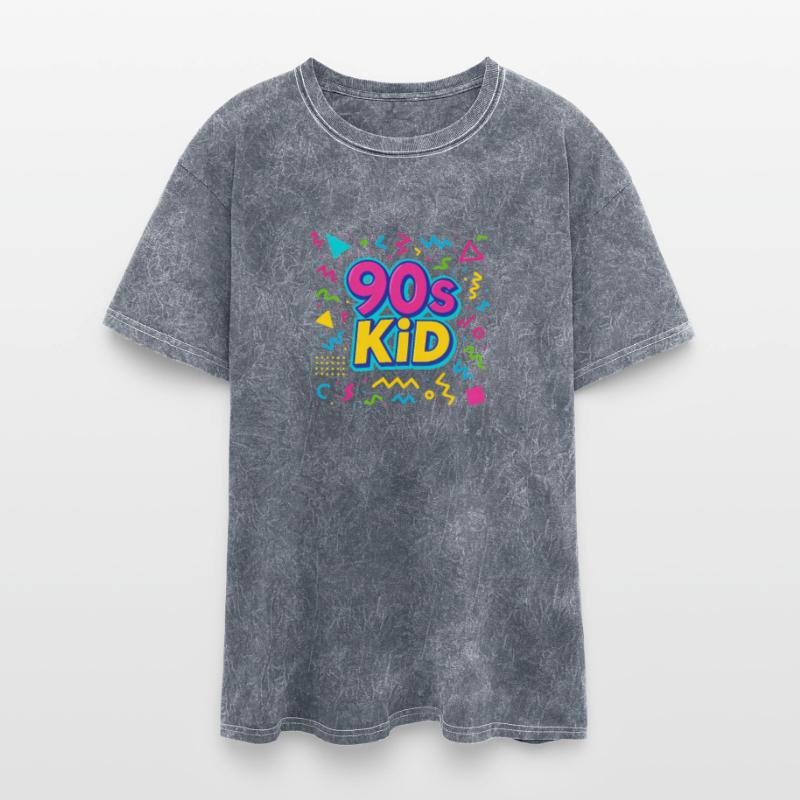 90s Kid Retro Geometric Pattern Tee Vintage 1990s