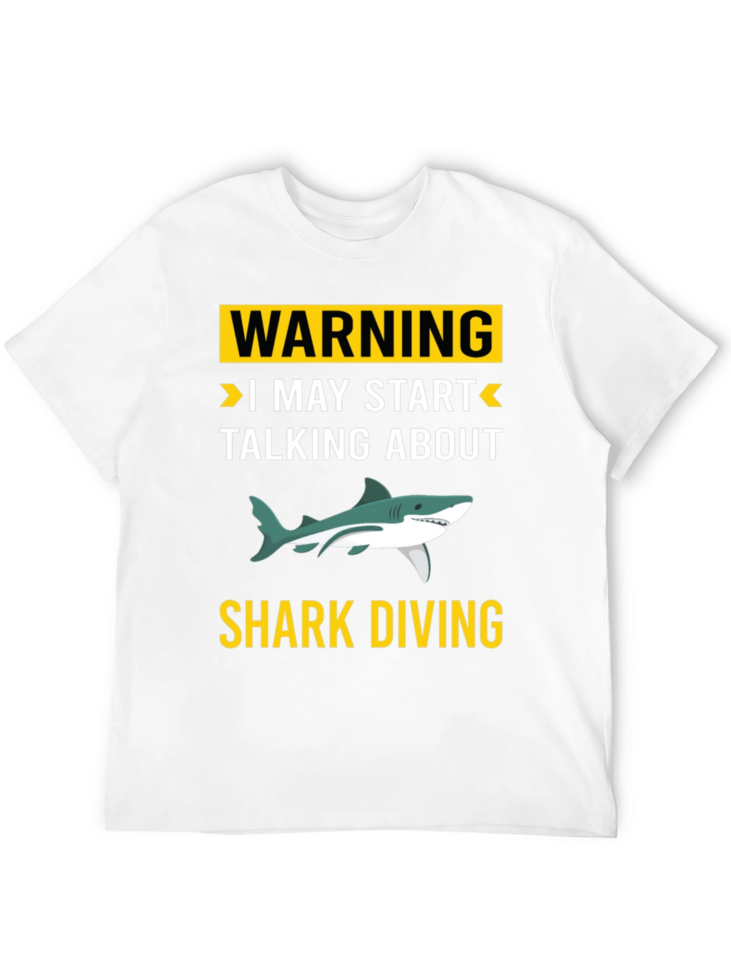 Warning Shark Diving T-Shirt