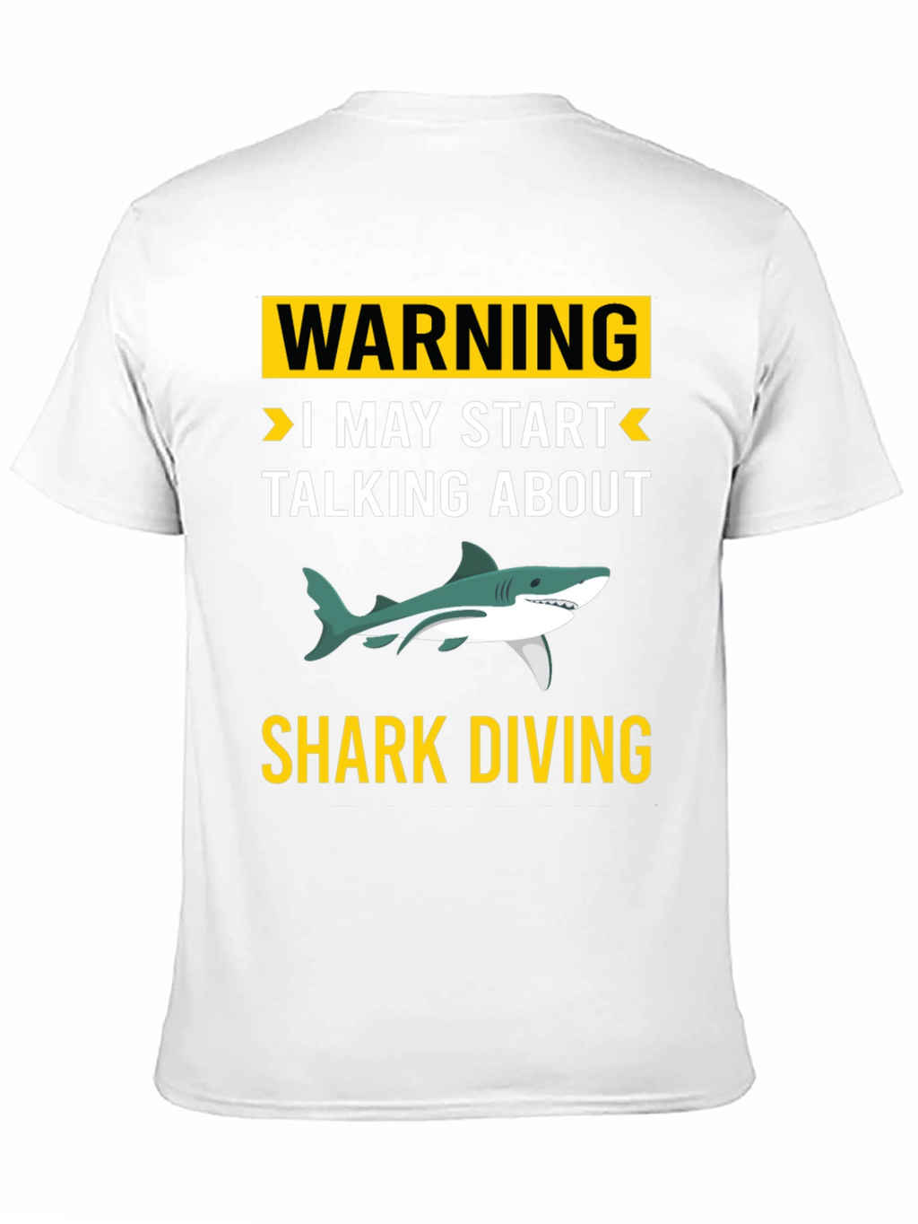 Warning Shark Diving T-Shirt