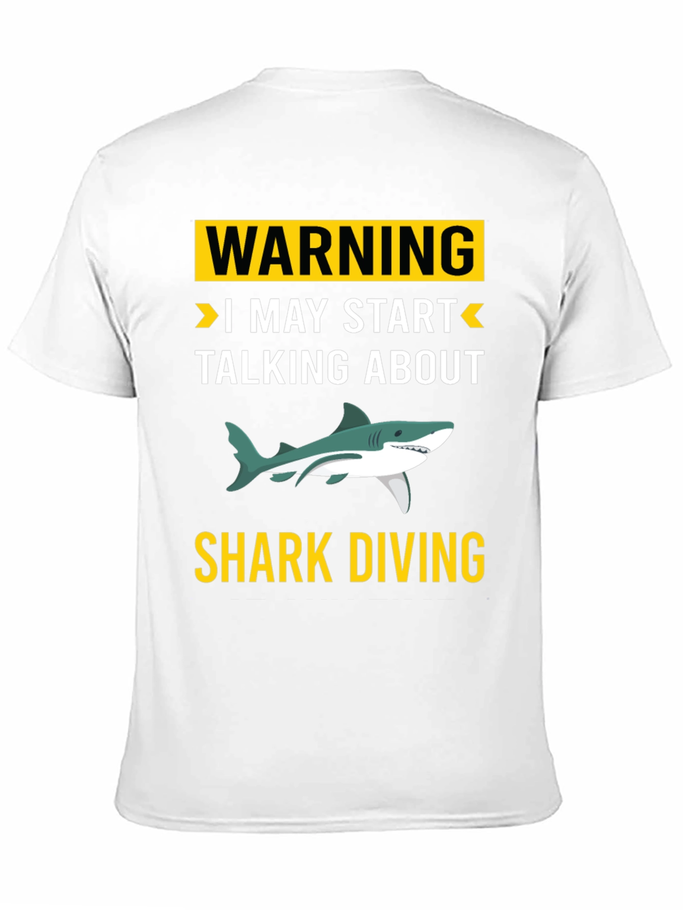 Warning Shark Diving T-Shirt
