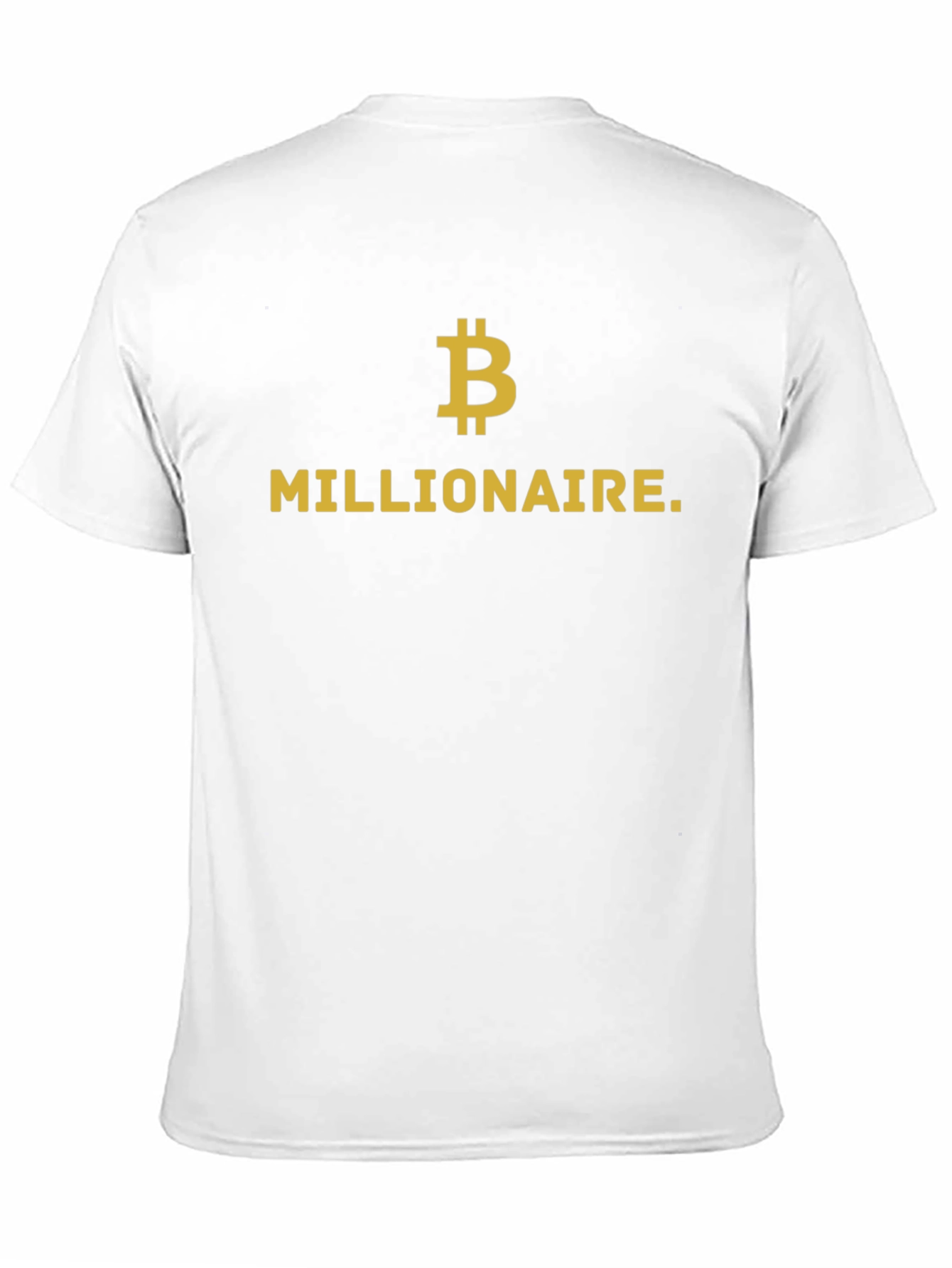 Bitcoin Millionaire Black Graphic Tee